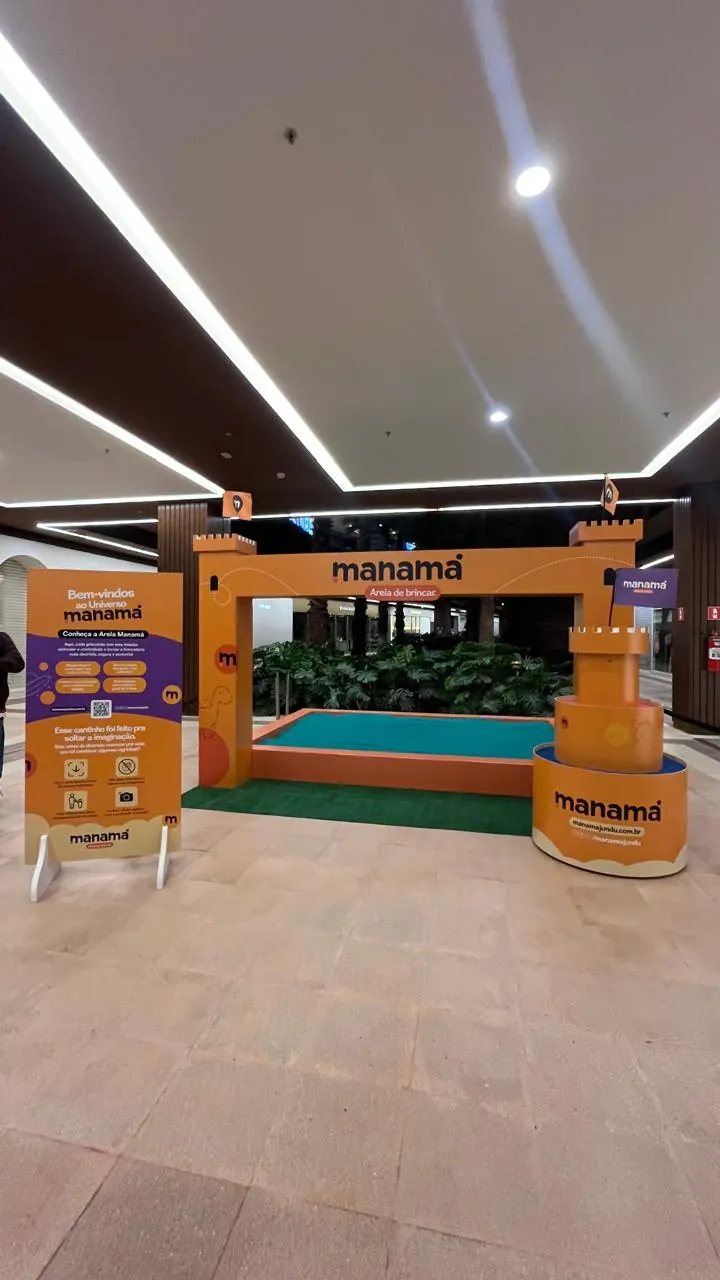 Cenário Manamá em shopping