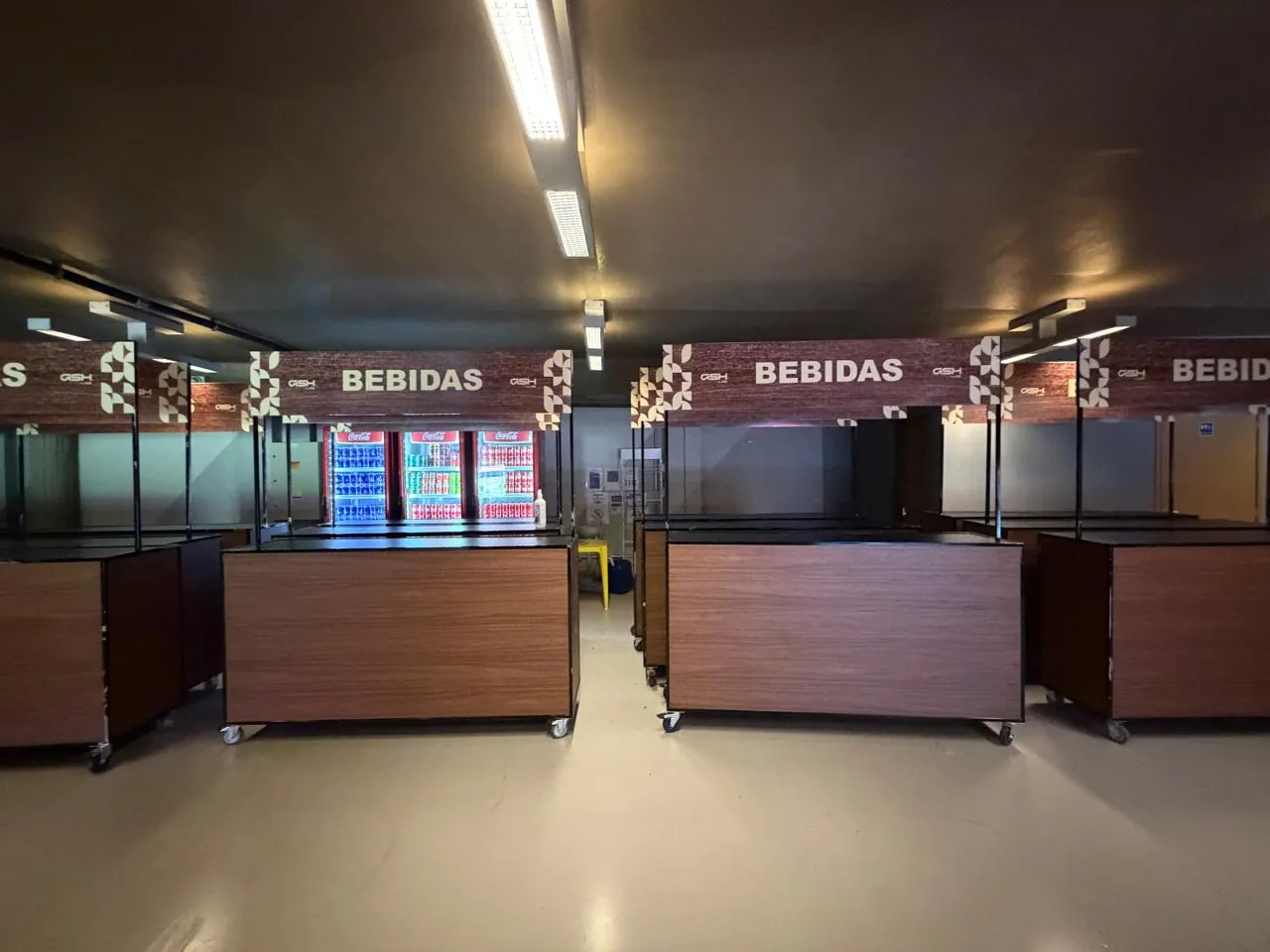 Bares modulares de bebidas